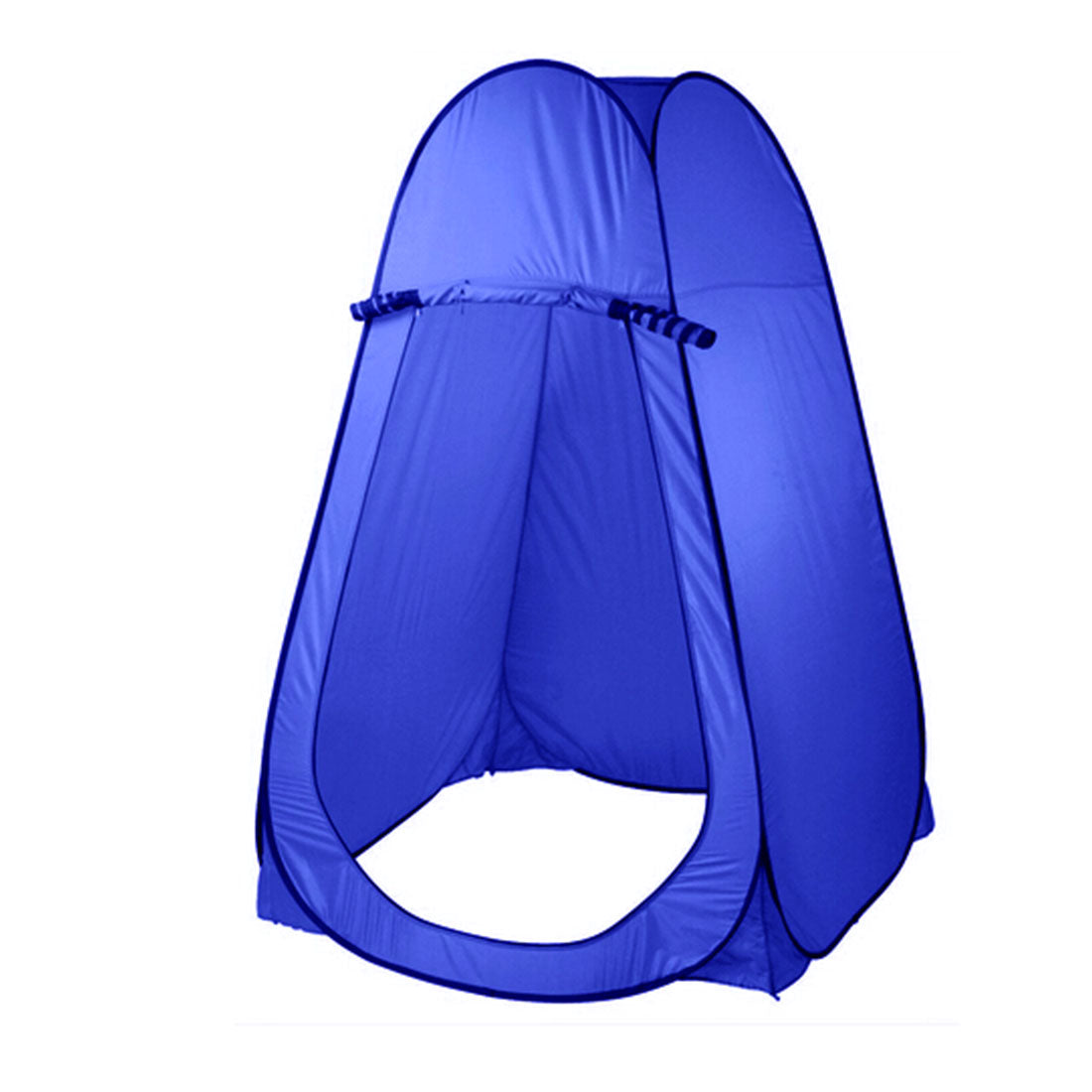 Portable Toilets & Showers: Pop Up Camping Shower Toilet Tent Outdoor Privacy Portable Change Room Shelter - blue