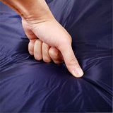 Inflatable Mattresses: Self Inflating Mattress Camping Hiking Airbed Mat Sleeping with Pillow Bag Camp- navy