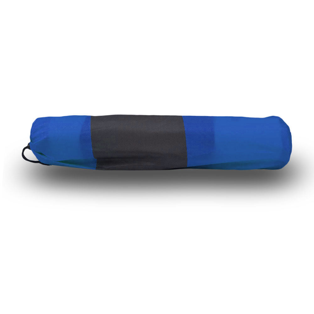 Inflatable Mattresses: Self Inflating Mattress Sleeping Pad Mat Air Bed Camping Camp Hiking Joinable - blue