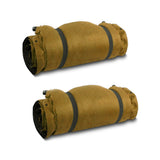Inflatable Mattresses: Double Self Inflating Mattress Sleeping Sedue Mat Air Bed Camping Camp Hiking Joinable - beige