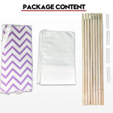 Pretend Play: Giant Cotton Canvas Kids Teepee Wigwam Children Pretend Play Tent Indoor Outdoor Party - purple