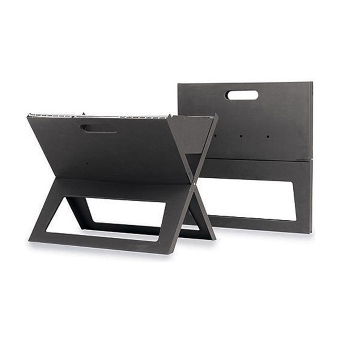 BBQ Tools: Portable Notebook Grill Foldable Folding Charcoal BBQ Camping Picnic Barbecue