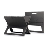 BBQ Tools: Portable Notebook Grill Foldable Folding Charcoal BBQ Camping Picnic Barbecue