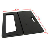 BBQ Tools: Portable Notebook Grill Foldable Folding Charcoal BBQ Camping Picnic Barbecue