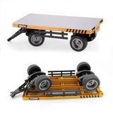 Ride On Cars: Huina 1/10 RC ForkLift Industrial Construction Engineering Vehicle Toy Trailer