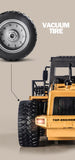 Ride On Cars: HUINA 1/18 6CH RC Alloy Construction Loader Bulldozer Engineering Vehicle Toy