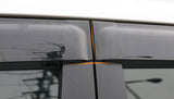 Automotive Decor: Weather shields Door Window Visors Weathershields Guard For Toyota Kluger 2014 - 2020