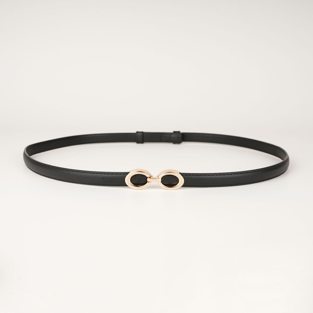 Women's Activewear: Peroz Yara Women's Black Adjustable Leather Belt