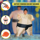 Costumes & Accessories: SUMO Fancy Dress Inflatable Suit -Fan Operated Costume