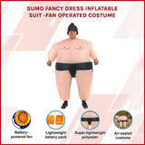Costumes & Accessories: SUMO Fancy Dress Inflatable Suit -Fan Operated Costume