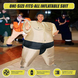 Costumes & Accessories: SUMO Fancy Dress Inflatable Suit -Fan Operated Costume
