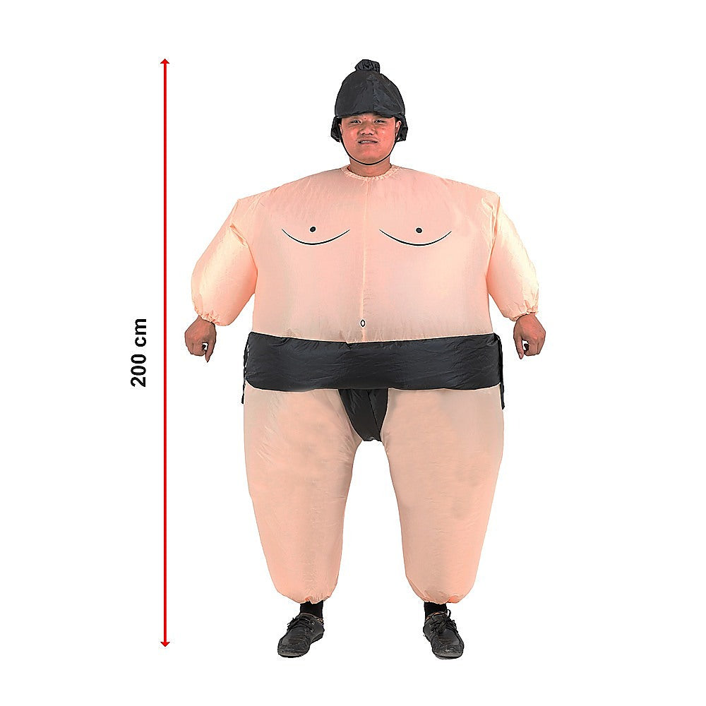 Costumes & Accessories: SUMO Fancy Dress Inflatable Suit -Fan Operated Costume