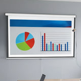 100" Electric Motorised Projector Screen TV +Remote