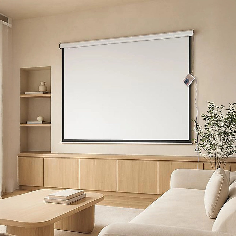 150" Electric Motorised Projector Screen TV +Remote