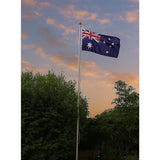 6.0m Flag Pole Full Set / Kit w Australian Flag
