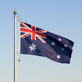 Canopies & Gazebos: 6.0m Flag Pole Full Set / Kit w Australian Flag