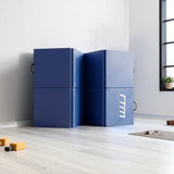 Yoga & Pilates: Folding Blue Exercise Mat  Gymnastics, Martial Arts, Yoga, Karate & Judo Training