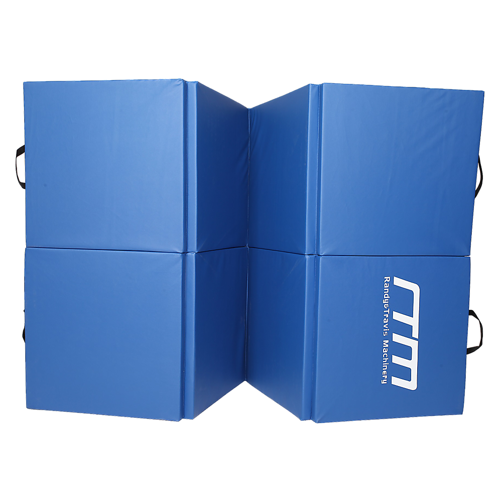 Yoga & Pilates: Folding Blue Exercise Mat  Gymnastics, Martial Arts, Yoga, Karate & Judo Training