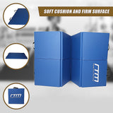Yoga & Pilates: Folding Blue Exercise Mat  Gymnastics, Martial Arts, Yoga, Karate & Judo Training