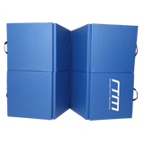 Yoga & Pilates: Folding Blue Exercise Mat  Gymnastics, Martial Arts, Yoga, Karate & Judo Training
