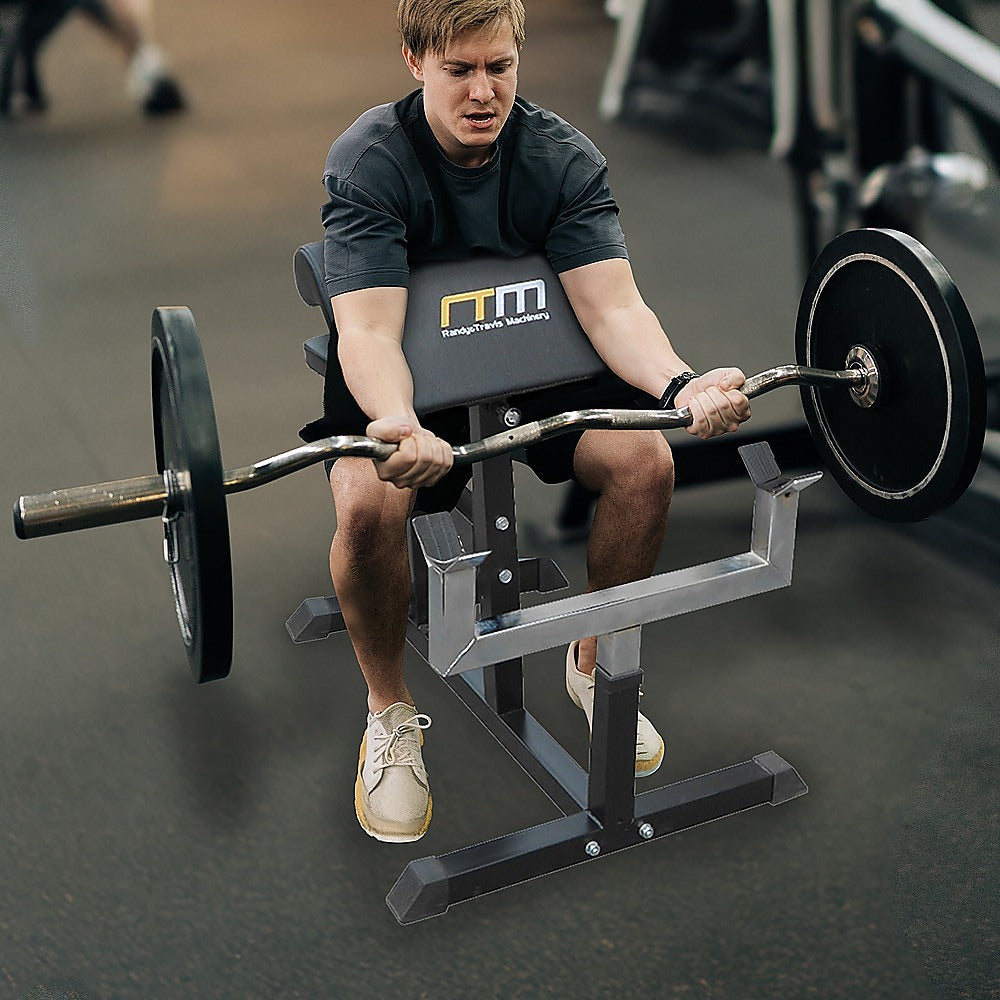 Gym Equipment & Accessories: Preacher Curl Bench  Commercial Weight Bench for Bicep and Arm Workouts