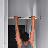 Gym Equipment & Accessories: Portable Doorway Chin Up Bar  Pull Up & Upper Body Training Home Gym