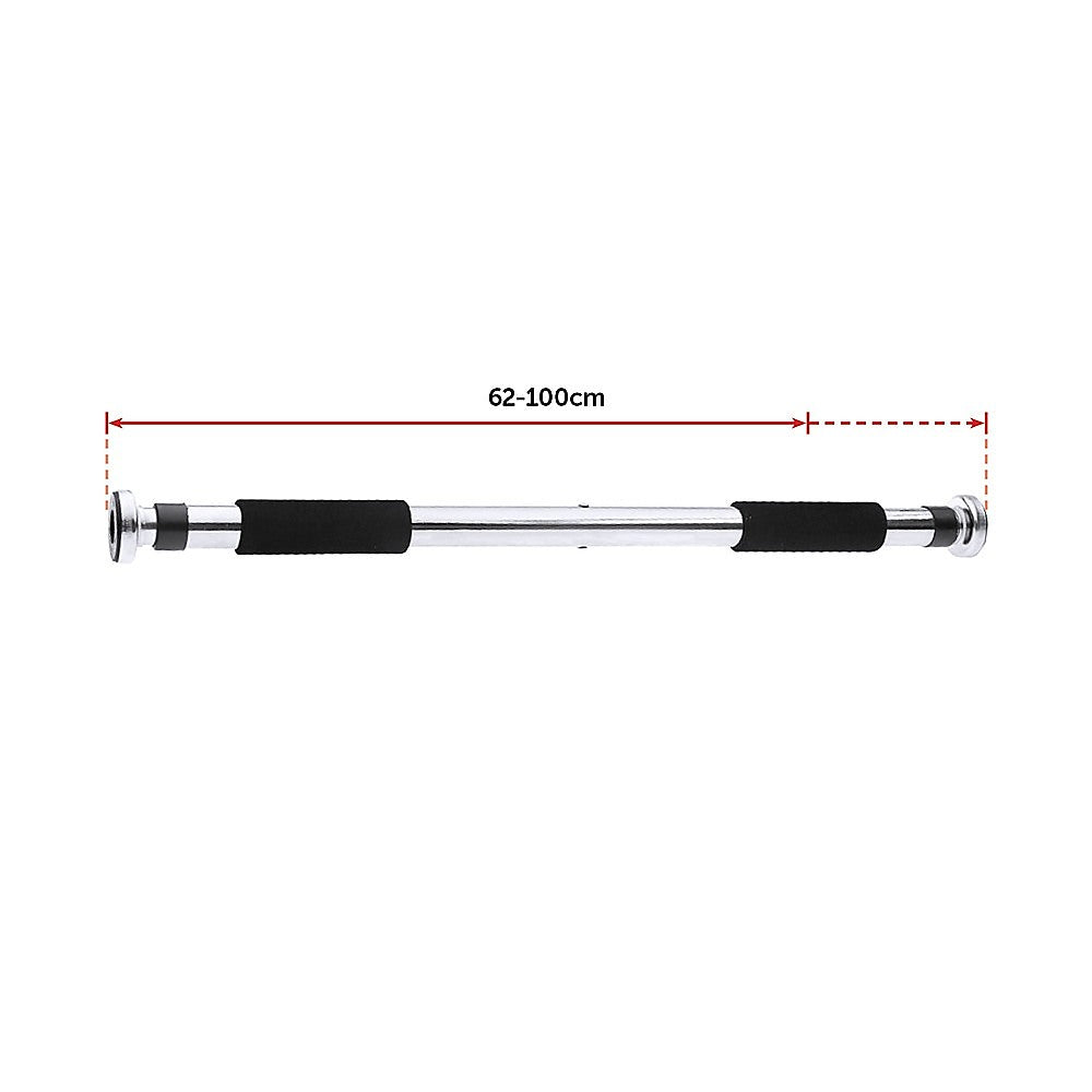 Gym Equipment & Accessories: Portable Doorway Chin Up Bar  Pull Up & Upper Body Training Home Gym