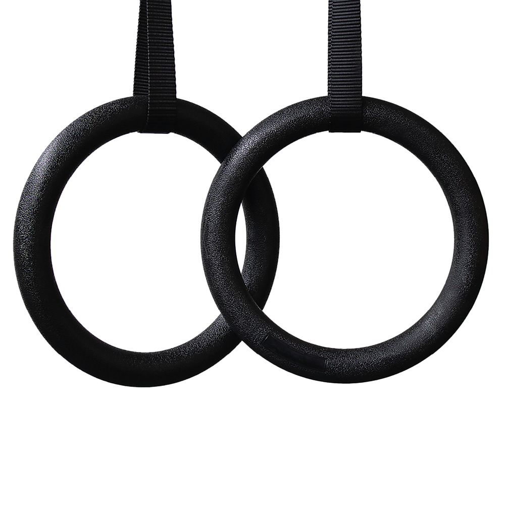Gym Equipment & Accessories: Gymnastic Rings  Adjustable Exercise Training Rings for Home & CrossFit Workouts