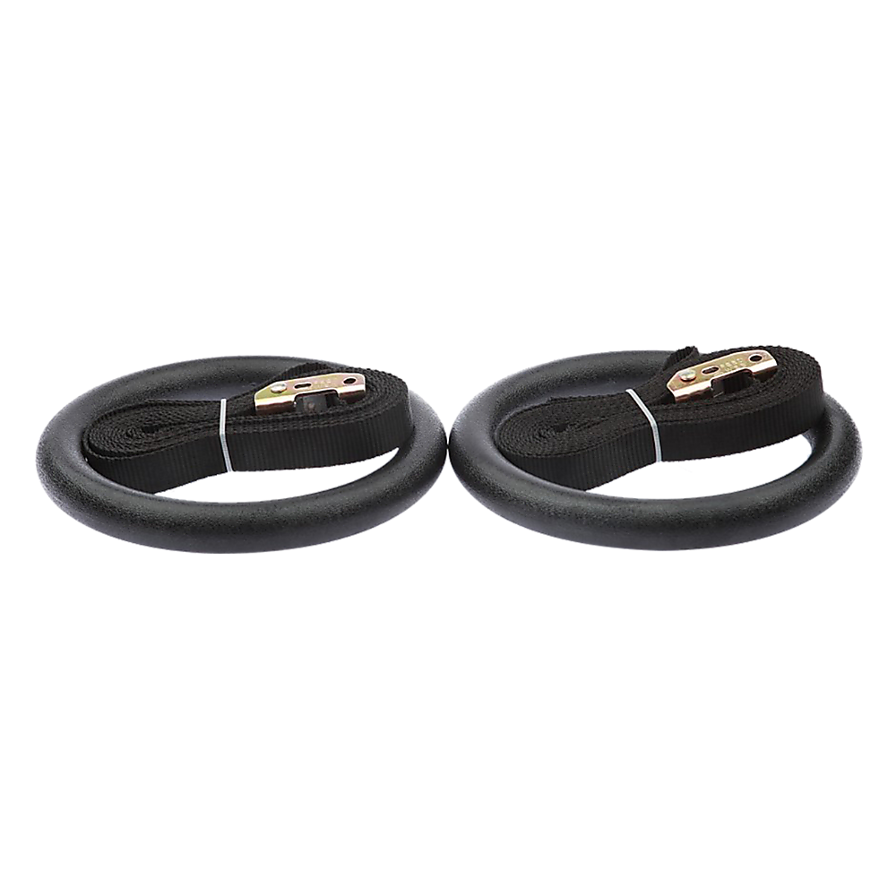 Gym Equipment & Accessories: Gymnastic Rings  Adjustable Exercise Training Rings for Home & CrossFit Workouts