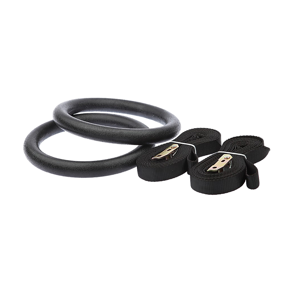 Gym Equipment & Accessories: Gymnastic Rings  Adjustable Exercise Training Rings for Home & CrossFit Workouts