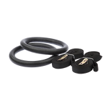 Gym Equipment & Accessories: Gymnastic Rings  Adjustable Exercise Training Rings for Home & CrossFit Workouts