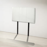 Headboards: PU Leather Single Bed Headboard Bedhead - White