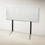 Headboards: PU Leather Double Bed Headboard Bedhead - White