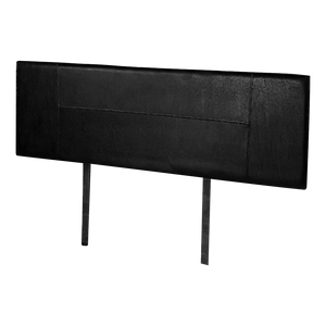 PU Leather Queen Bed Headboard Bedhead - Black