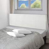 Headboards: PU Leather Queen Bed Headboard Bedhead - White