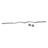 Gym Equipment & Accessories: Heavy Duty EZ Curl Barbell  Weightlifting Bar with Spinlock Collars for Gym Training