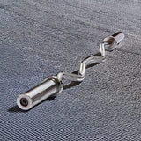 120cm Chrome Olympic EZ Curl Bar – Weightlifting Barbell for Home Gym & Bodybuilding