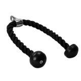 Gym Equipment & Accessories: Tricep Pulldown Rope  Heavy Duty Cable Machine Attachment for Gym & Home Workout