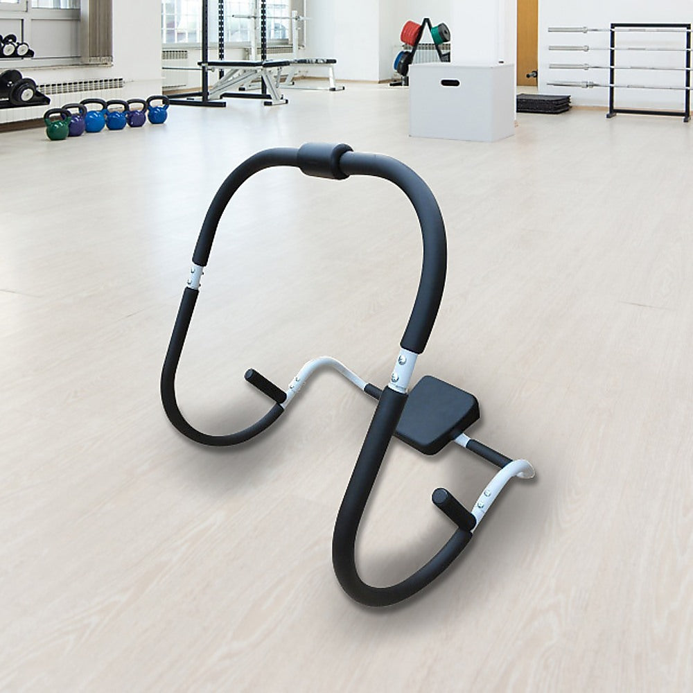 Gym Equipment & Accessories: Ab Crunch Machine  Abdominal Exercise Roller with Digital Computer for Core Training