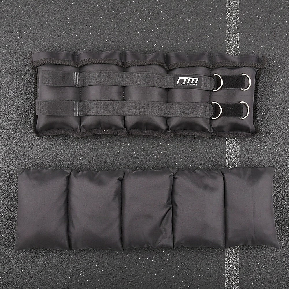 Free Weights: 10kg Adjustable Ankle/Wrist Weight Straps