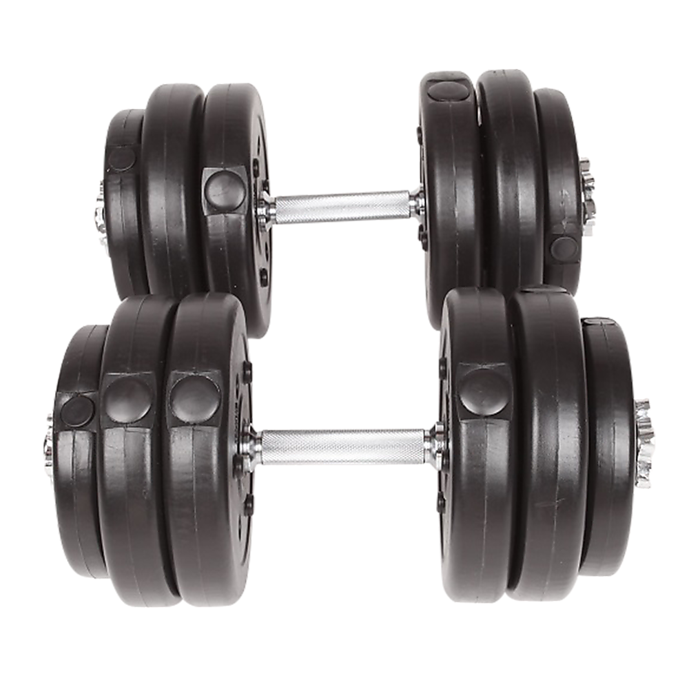 Weightlifting Machines & Racks: 30KG Adjustable Dumbbell Set  Home Gym Weights for Strength & Fitness Training