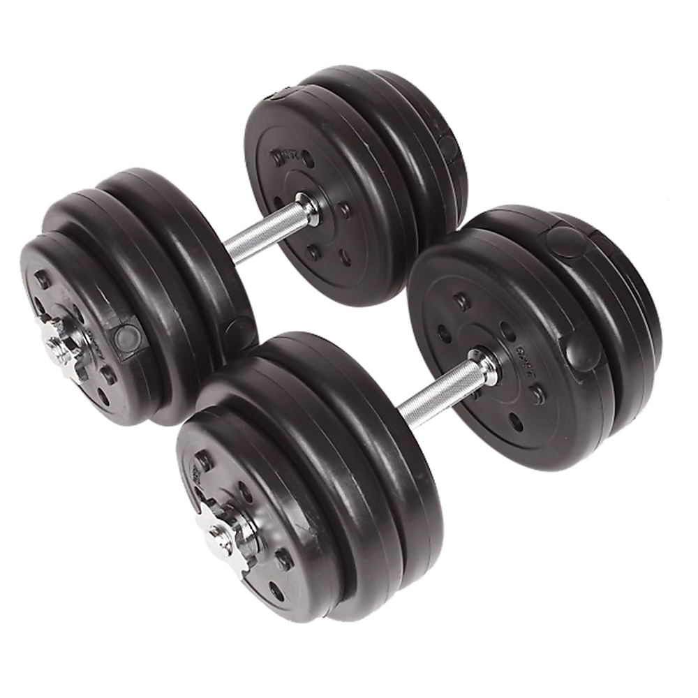 Weightlifting Machines & Racks: 30KG Adjustable Dumbbell Set  Home Gym Weights for Strength & Fitness Training
