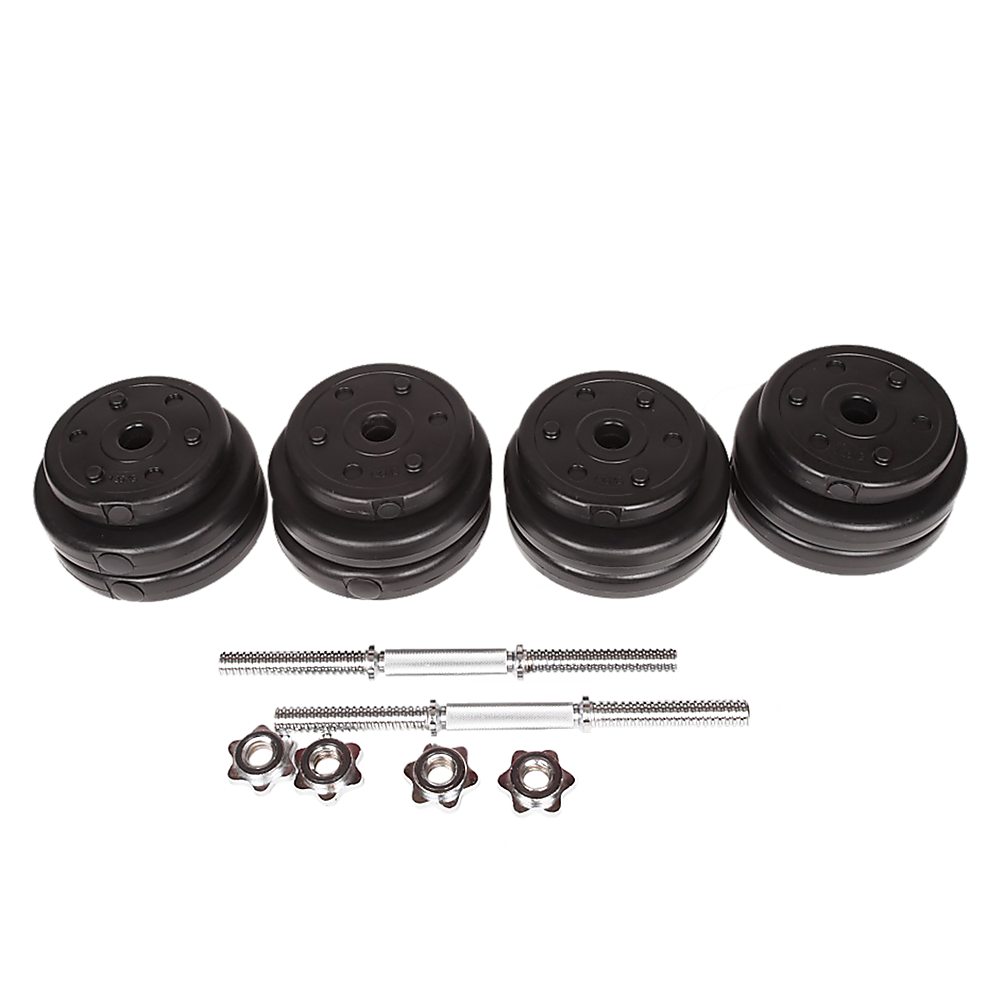 Weightlifting Machines & Racks: 30KG Adjustable Dumbbell Set  Home Gym Weights for Strength & Fitness Training