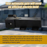 Fence & Gate Accessories: Electric Lock for Swing Gate