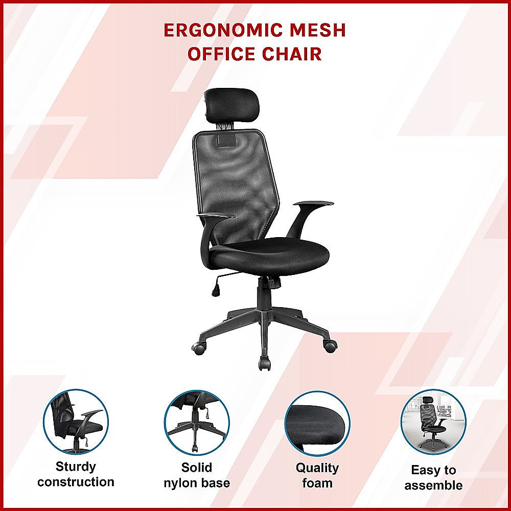 Office & Desk Chairs: Ergonomic Mesh Office Chair