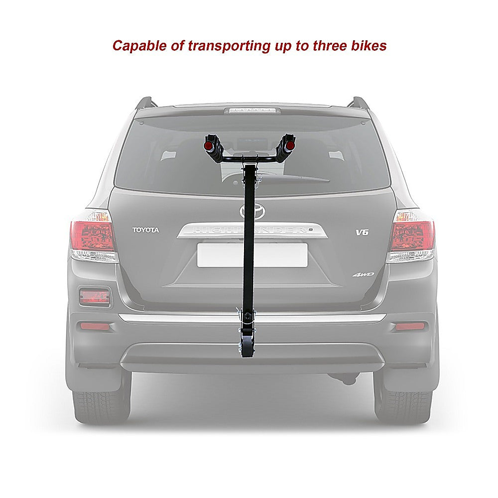 3 Bicycle Rack Hitch Mount Bike Carrier for Car and SUV Tow Bar