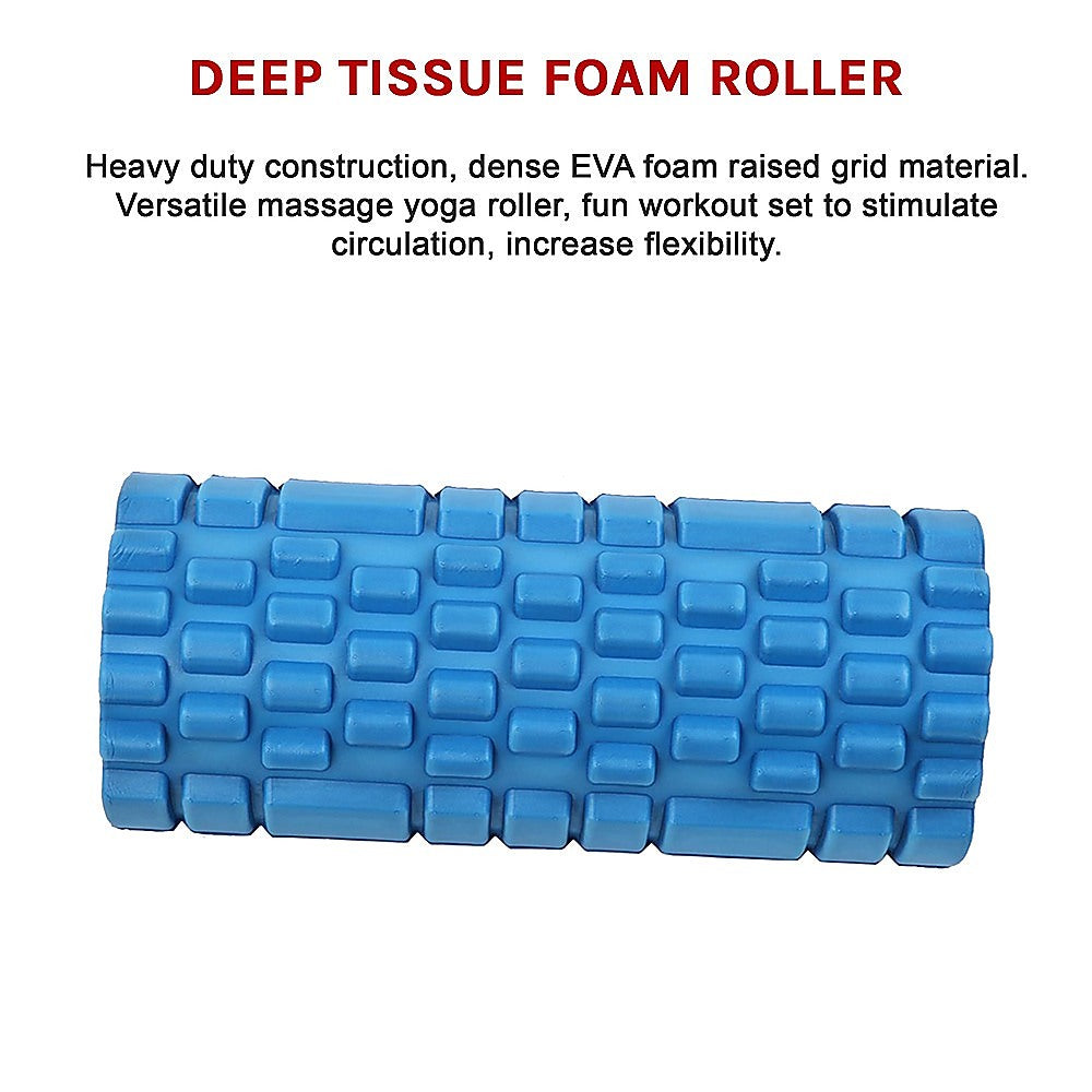 Yoga & Pilates: Commercial Deep Tissue Foam Roller Yoga Pilates