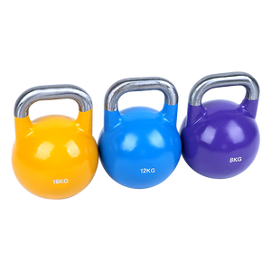 8KG, 12KG, 16KG Pro-Grade Steel KettleBell Set