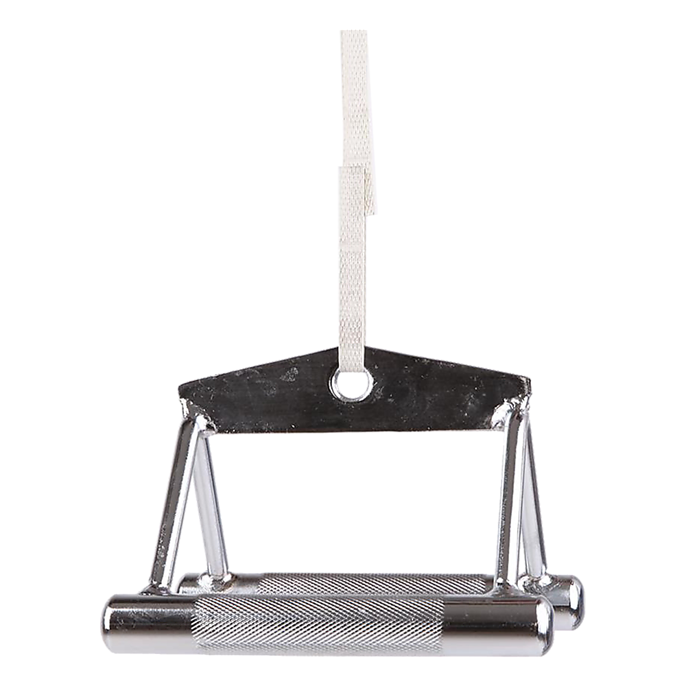 Gym Equipment & Accessories: Close Grip Seated Row Handle  Triangle Cable Attachment Bar for Gym Machines