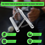 Gym Equipment & Accessories: Close Grip Seated Row Handle  Triangle Cable Attachment Bar for Gym Machines